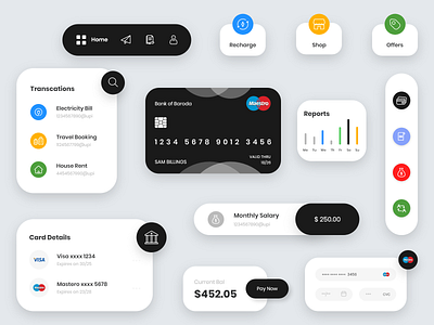 Finance App UI Concept