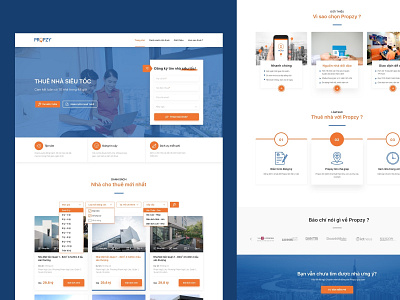 Real Estate Landing Page realestate website design