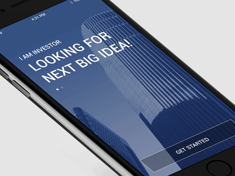 App Walkthrough Interaction gif idea interaction investor iphone trying ui ux