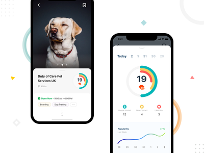 Paww App - WIP app design dog ios iphonex pet caring ui