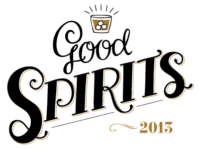 Good Spirits illustration lettering