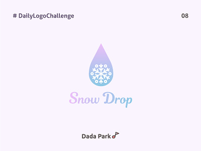 Daily Logo Challenge 08 - Snow Drop