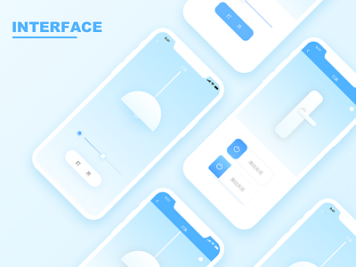 Blue interface