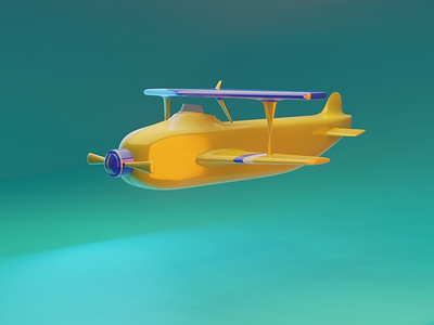 aeroplane 3d 3d animation 3d art 3dillustration aeroplane blender3d blender3dart chennai illustration space