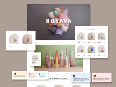 KUYAVA Landing Page - Concept