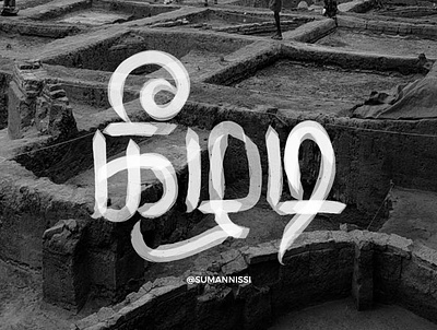 கீழடி, எங்கள் தாய் மடி. caligraphy design font font design fontmaker illustration lettering tamilnadu tamiltypography typography vector