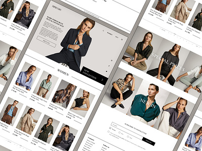 Clothes Shopping Website UI/UX Design by Fidan Farajullayeva on Dribbble