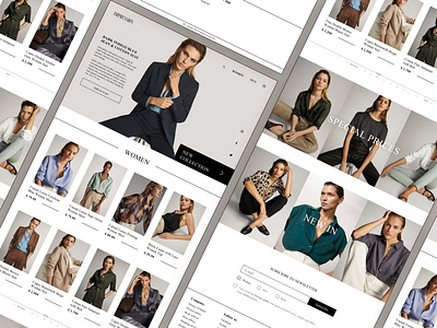 Clothes Shopping Website UI/UX Design clothes concept design fashion fashion brand online shopping shopping app ui user experience user inteface ux web webdesign