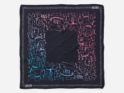 Gobustan shawl design / Winner of the Competition