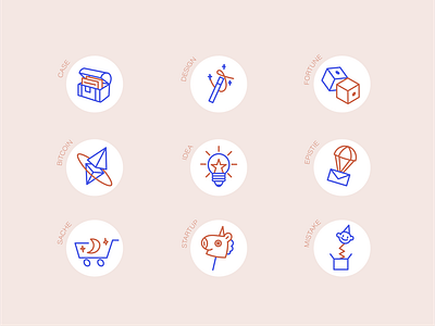 Designing icons set 👩🏻‍💻 🦄