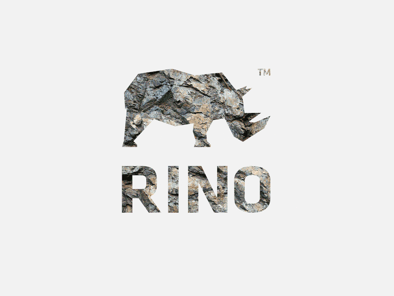 Logo for RINO animation branding design design agency logo logo design packing