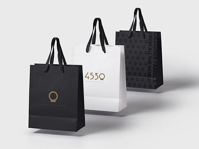 Branding for fabric factory "4530" animation branding design design agency flat icon logo logo design packing vector