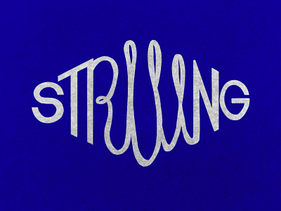 Striiing Company Logo Concept