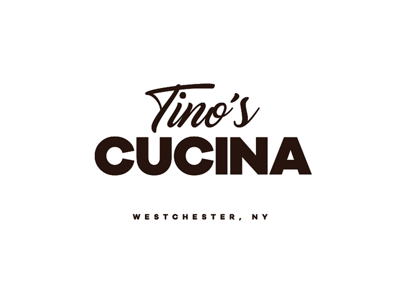 Tino's Cucina Logo – Rebound branding food italia italian neutral restaurant sophisticated