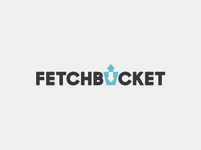 Fetchbucket logo design concept