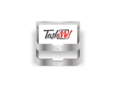 TaskMe Icon design android app application icon inbox ios metal outbox taskme