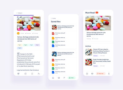 CoachApp app design content design pharmacy sketch ui ux