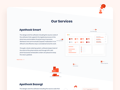 LandingPharmabits branding design pharmacy sketch ui ux