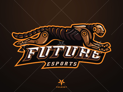 Future Esport Mascot Logo branding design graphic design icon illustration logo vector