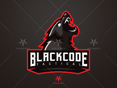 Blackcode Tactical Company Mascot branding design graphic design icon illustration logo vector