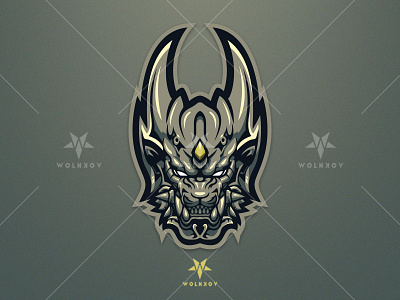 Garo Mask Mascot branding design game gaming graphic design icon illustration logo mascot vector youtube