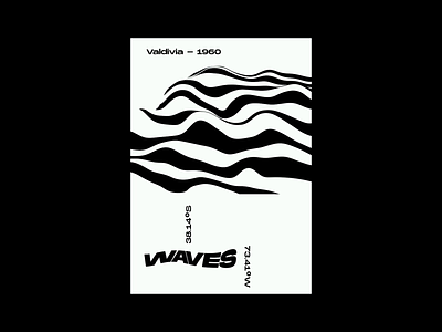 Waves Poster aftereffects animatedart animatedvideo animation clean creative design designinspiration figma graphic design minimal motion graphics motiondesign music posterlovet posters ui uiux ux waves