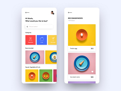 Food App Design