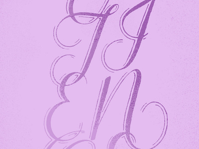 Patience hand lettering lettering patience postcardproject script type typography