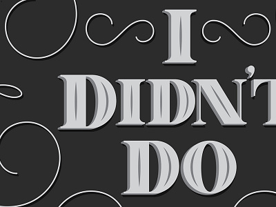 Daily Dishonesty daily dishonesty lettering type typography vector
