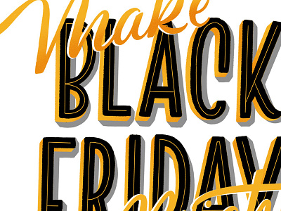 Joy Friday black friday hand lettering joy friday lettering sans serif script