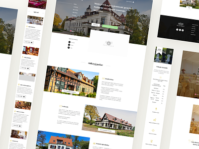 Pałac Wiejce | Website design hotel mobile redesign rwd travel ui web website