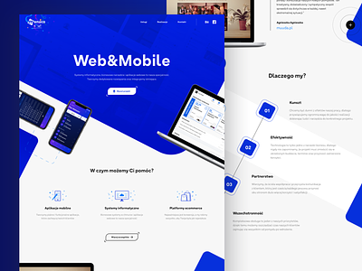 Manuco Web&Mobile | Website company design mockup poland redesign rwd technology web website