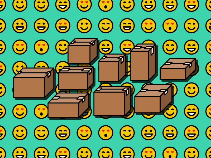 Boxes & Emojis by Tim Comstock on Dribbble