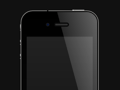 Codecast: Single Element iPhone 4S using CSS3 code css3 design html5 iphone