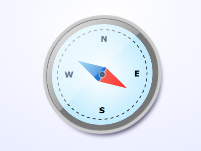 CSS3 Compass compass css3 design directions freebie pointer ui