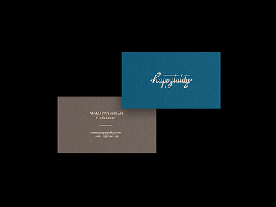 Happytality | Business Card