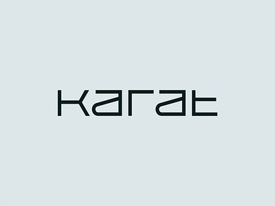 Karat brand and identity branding branding and identity identity illustration logotype symbol typography ui vintage