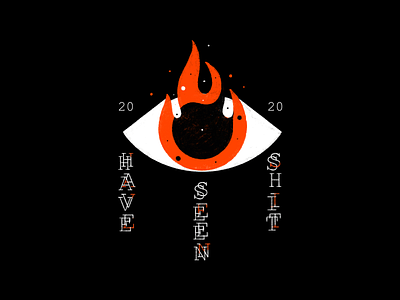 Yeah 2020 2020 illustration artwork brand and identity eye eye illustration fire fire eye fire illustration illustration logotype ui ux vintage