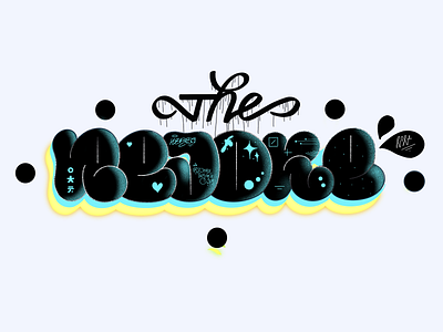 The Rejoke brand and identity branding calligrafiti graffiti graphic design handstyle identity illustration lettering letters logotype spraypaint symbol typography