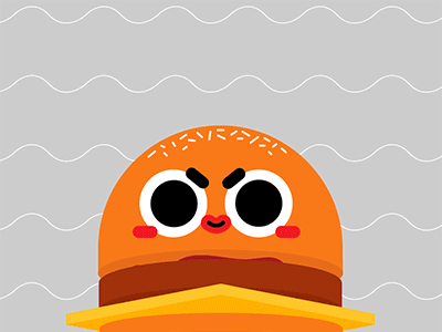 🍔 animated bounce burguer character food gif hamburguer motion