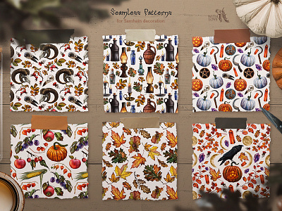 Samhain Seamless Patterns