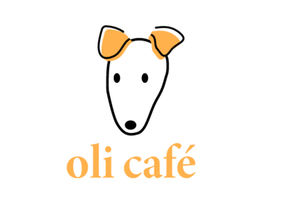 oli café logo brand cafe logo coffee shop line art logo minimal art minimalist logo