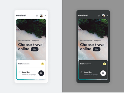 Travel website app design figma illustration minimal sketch ui ux