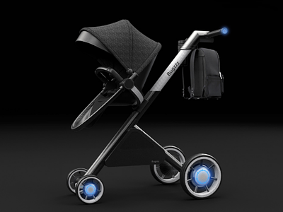 Bugzzz eStroller stroller baby smart parents kids