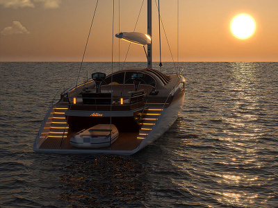 Antares - sailing yacht antares ocean ship wood yacht