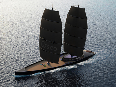 Osseo Sailing Yacht modern ocean osseo sailing sea sea creature wood yacht
