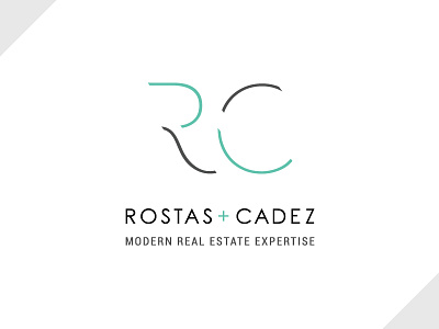 Rostas + Cadez Brand brandidentity branding logo
