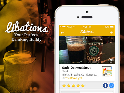 Libations for iPhone