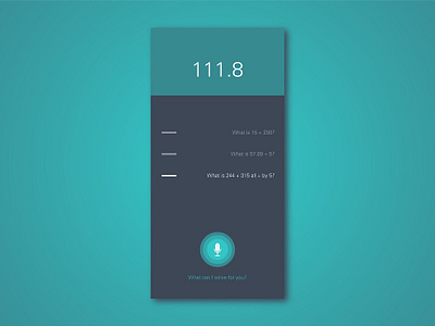 Daily UI 4 – Calculator app design ui ux