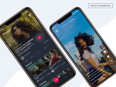 Creating, Sharing and Discovering App UI clean ui iphonex mobile ui ui design